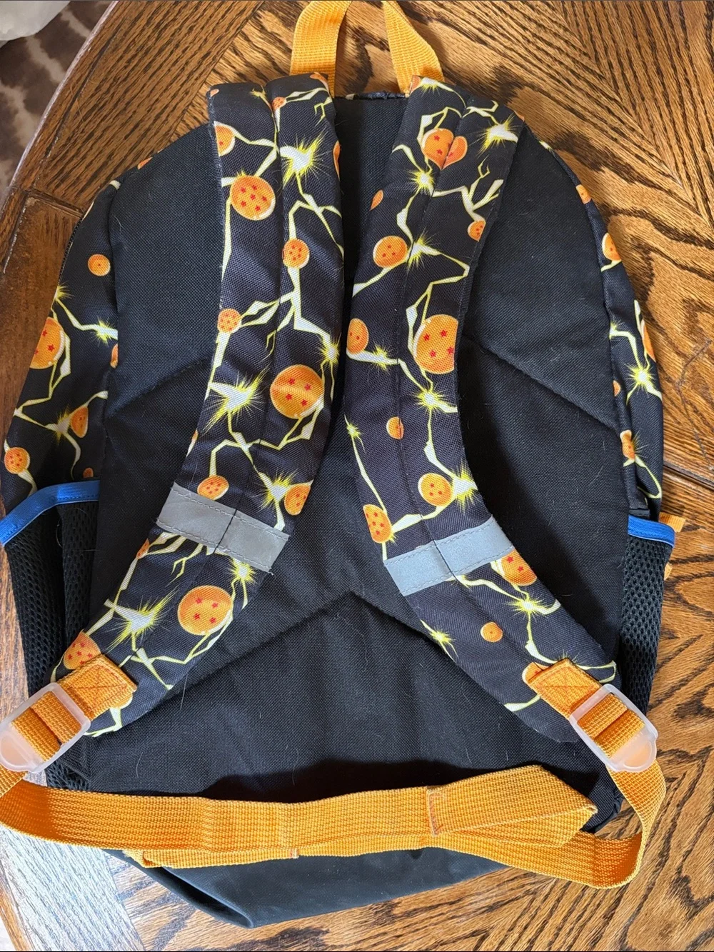 Dragon Ball Z Boys Orange & Blue Backpack